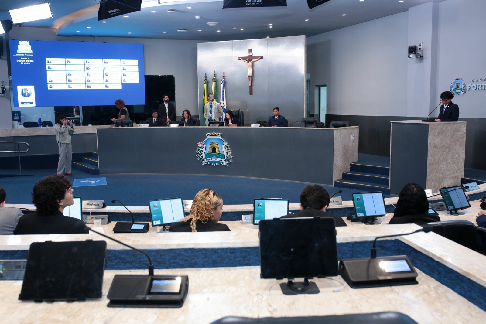 Câmara de Fortaleza realiza 4ª sessão simulada do Parla, Jovem! na sexta-feira (9)