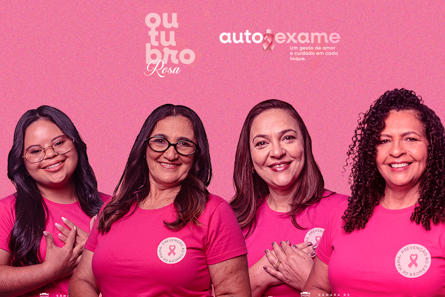 Câmara lança campanha do Outubro Rosa e reforça a importância da prevenção e diagnóstico precoce